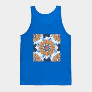 peacock chinoiserie mandala Tank Top